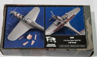 Verlinden Productions P - 39 Airacobra Detail Set 1669 1/48