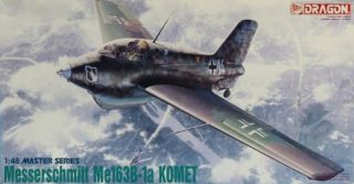 Dragon Dml 1:48 Messerschmitt Me - 163 B - 1a Komet Master Series Kit 5504u