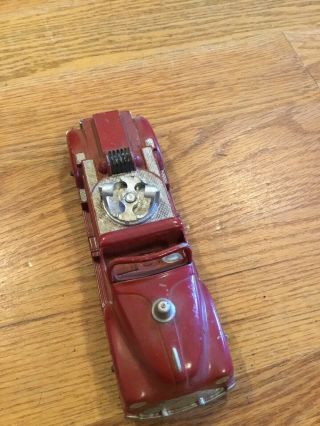 Vintage Hubley Kiddie Toy 463 Red Painted Metal Fire Truck,  Lancaster Pa