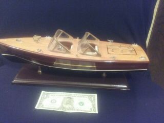 Vintage Chris Craft Boat Model.