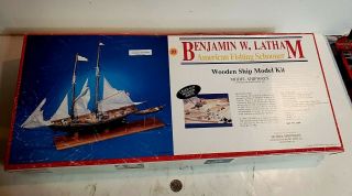 Benjamin W.  Latham Model Shipways Ms2109 Wood 1994 American Fishing Schooner