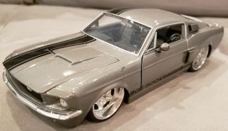 1967 Shelby Gt - 500kr Die Cast 1:24 Scale No.  90214 Jada Dub City Big Time Muscle