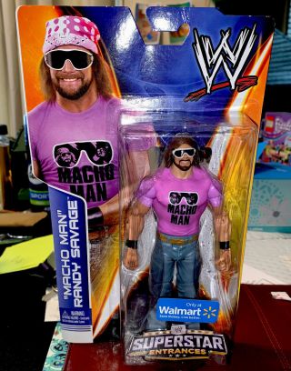 WWE WWF Superstar Entrances Macho Man Figure Mattel 2013 WWE STING 2015 Mattel 2