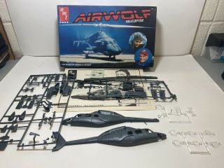 Amt Ertl 6880 1/48 Airwolf Helicopter (bell 222 Twin)