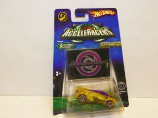 Hot Wheels 2006 Acceleracers Anthracite Clear Yellow 6spkcomo 