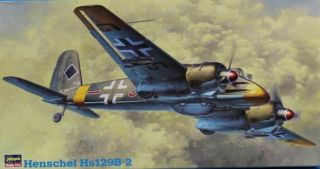 Hasegawa 1:48 Henschel Hs - 129 B - 2 Luftwaffe Attacker Kit Jt71 09071u