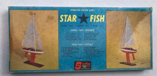 Sterling Models Star Fish Operating Sailing Vintage Model Kit B - 25