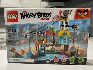 Lego The Angry Birds Set 75824 Pig City Teardown