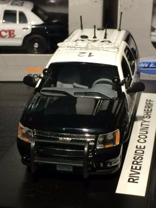 1/43 First Response Custom Riverside County Sheriff CA Chevy Tahoe Police Car 2