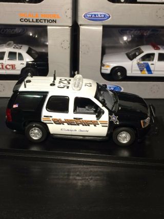 1/43 First Response Custom Riverside County Sheriff CA Chevy Tahoe Police Car 3