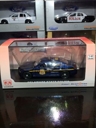 1/43 First Response Delaware State Police Dodge Charger Diecast Car