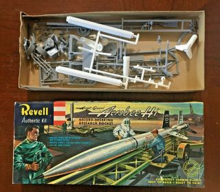 1950s Revell Model Aircraft Aerobee Guided Missile 2 Kits