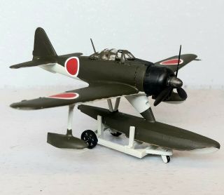 1:72 Scale Built Plastic Model Airplane Wwii Japanese Nakajima A6m2 - N Navy Float