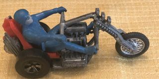 Vintage Hot Wheels Rumblers Rrrumblers Mattel With Rider Sizzlers