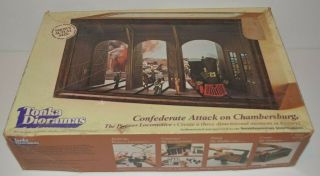 Tonka Dioramas Confederate Attack On Chambersburg 7017 - Complete,  Unassembled