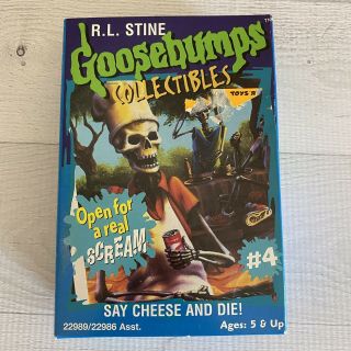 R L Stine Goosebumps Collectible Figure Say Cheese & Die Curly
