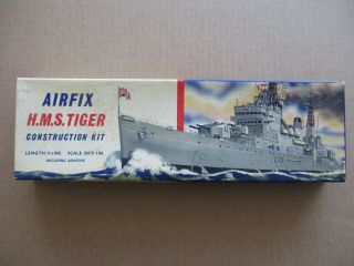 Airfix (1960) Series 3 1:600 Scale H.  M.  S.  Tiger