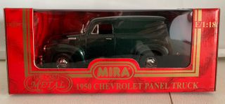 Mira 1950 Chevrolet Panel Truck 1:18 Die Cast,  (v17)