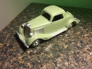 Hubley 1934 Ford 2 Door Coupe 404 Die Cast 5 3/4 " Metal Toy Car Vintage 40 