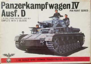 1/48 Bandai 8224: Pzkpfw.  Iv Ausf.  D