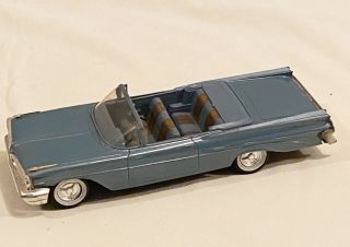 Vintage 1959 Pontiac Bonneville Convertible Dealer Promo Model Car Amt