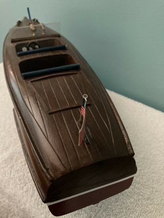 Vintage Chris Craft Model Wooden Boat? 3