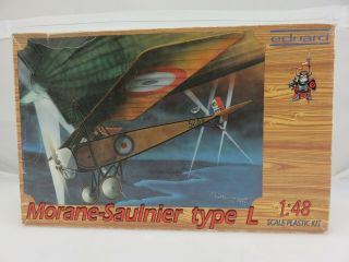 Eduard Morane - Saulnier Type L 1/48 Scale Model Kit 8007 Pe Detail Unbuilt