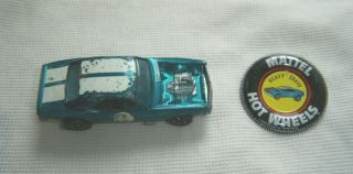 1969 Heavy Chevy With Button Hot Wheels Redline