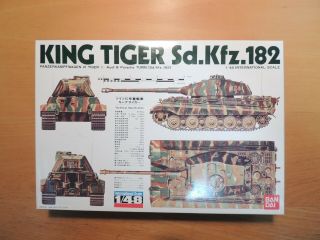 Bandai 1/48 King Tiger Sd.  Kfz.  182