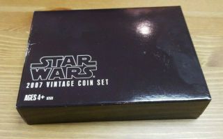 2007 Star Wars 30th Anniversary Vintage Coin Set Mail Away Complete Mib