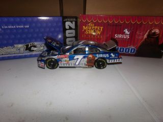 1/24 Casey Atwood 7 Sirius Sat.  Radio / Muppets 25th Ann.  2002 Action Nascar