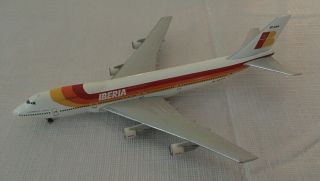 Gemini Jets Iberia Boeing 747 - 200 Ec - Gag Diecast