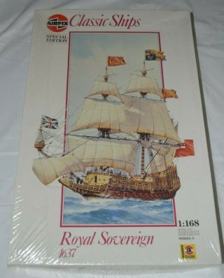 Airfix Special Edition Royal Sovereign 1637 Classic Ships 1:168 Scale
