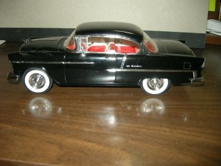 1:18 Diecast Ertl 1955 Chevy Bel Air Black Ertl
