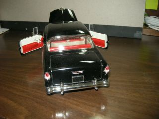 1:18 Diecast Ertl 1955 Chevy Bel Air Black ERTL 3