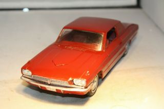 1966 Ford Thunderbird Promo Model Car Amt Made In Usa
