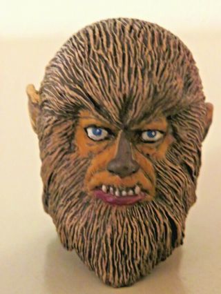 Resin Painted Replacement Head For Mpc Dark Shadows Werewolf Model Kit