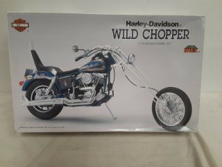 Harley - Davidson Wild Chopper Imex 1/12 Scale Model Kit No.  470 Vhtf