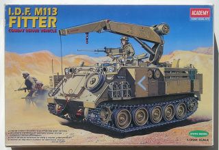 Academy 1/35 I.  D.  F.  M113 Fitter Recovery Vehicle,  Aef And Verlinden Upgrades