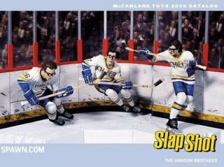 Mcfarlane Toys Slap Shot: The Hanson Brothers Complete Set Of 3 Loose