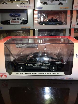 1/43 First Response Custom Montana Highway Patrol Dodge Charger Police Diecast