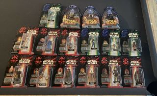 Star Wars - The Power Of The Force,  Revenge Of The Sith And Episode 1figures (16)