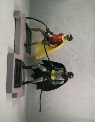 Mattel Batman Classic 1966 Tv Series Action Figure Set Batman And Robin