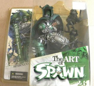 Mcfarlane 2004 The Art Of Spawn Series 26 Curse 2 Bible Cover Action Figure Mf