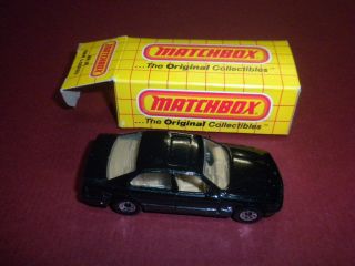 Bmw 5 - Series Black - Matchbox Vehicle/car 1989