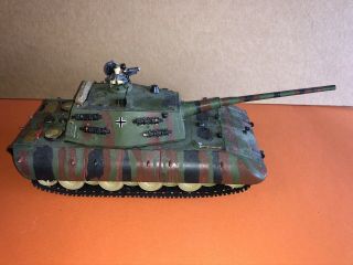 Tamiya King Tiger Panzer Heavy Kampfwagen Vi Tank 1/35 Built Painted Camouflage
