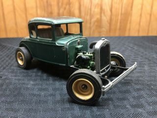 Vintage Hubley Customized 1930 - 1931 Ford Model A Coupe Car Hot Rod Die - Cast