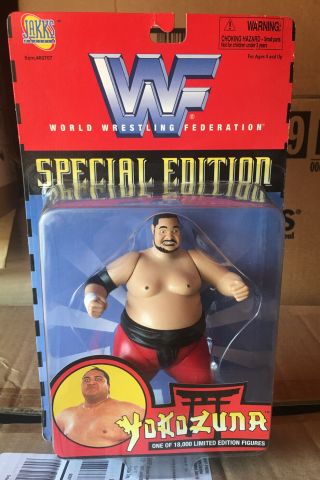 1997 Jakks Pacific Yokozuna Special Edition Wwf Wrestling Action Figure Wwe