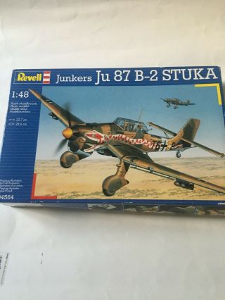 Revell 1:48 Junkers Ju 87 B - 2 Stuka Plastic Modelkit Skill 4 04564