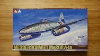 Tamiya 1/48 Model Kit Messerschmitt Me 262 A - 1a 61087 Open Box Parts